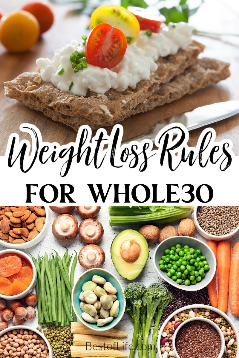 You'll need to know the Whole30 diet rules before you're ready to start your Whole30 diet and guarantee your weight loss success. via @thebestoflife