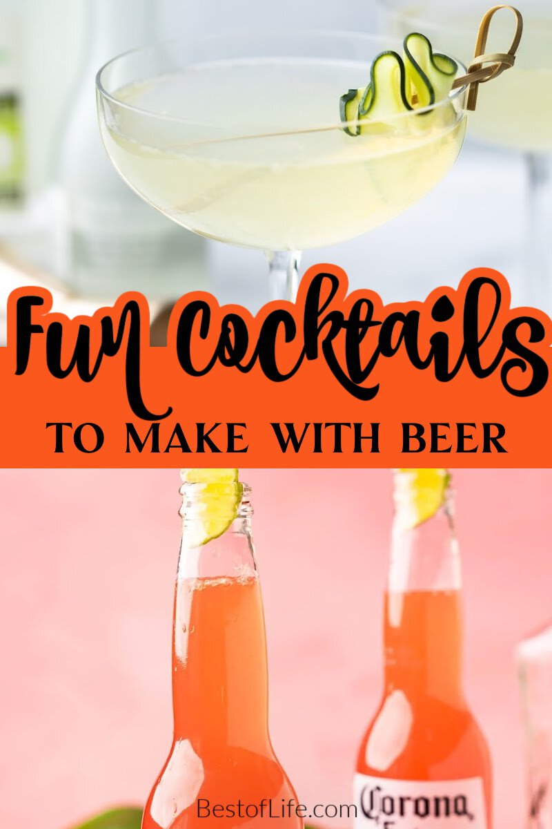 Beer is a drink I always welcome, but you can also use it as an ingredient in some of the best beer cocktail recipes as well. via @thebestoflife