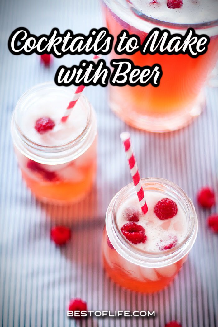 Beer is a drink I always welcome, but you can also use it as an ingredient in some of the best beer cocktail recipes as well. via @thebestoflife