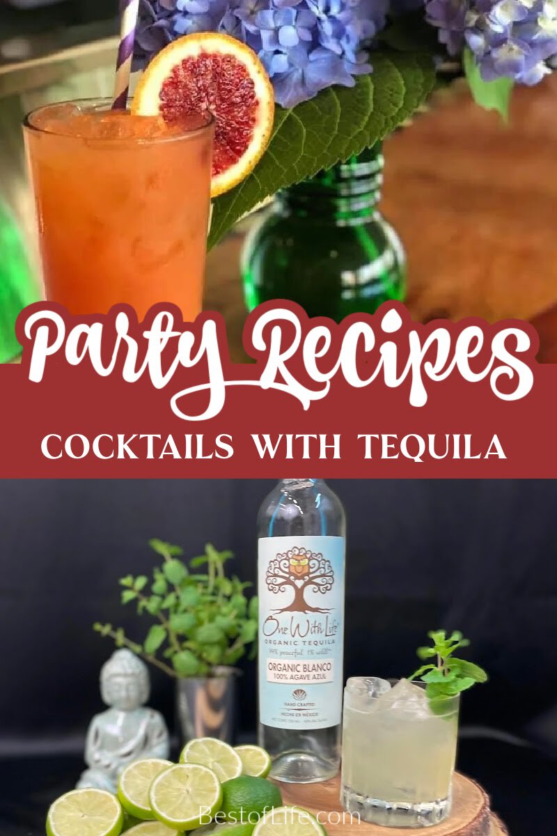 There is more to tequila than a margarita! Tequila cocktails are perfect for happy hour gatherings, parties, or to enjoy with chips and salsa! via @thebestoflife