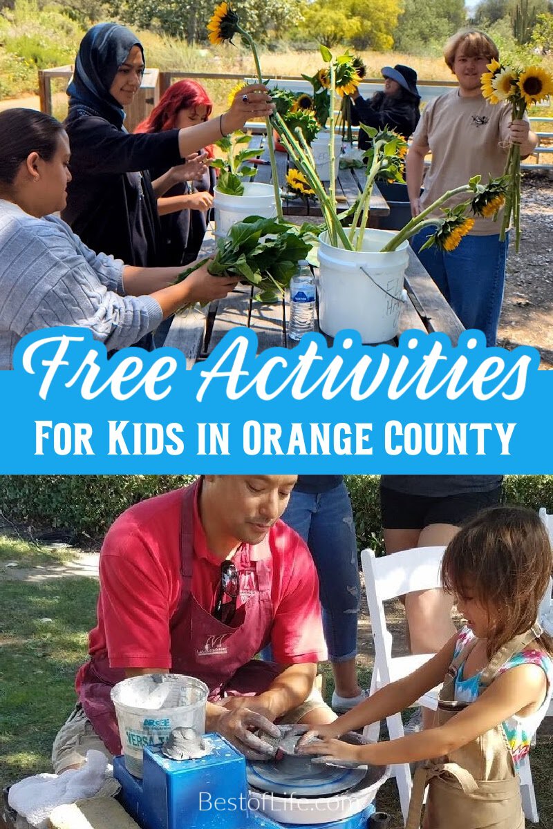 Fill all of your weekends with new adventures and fun activities by enjoying the best free things to do in Orange County with kids. via @thebestoflife