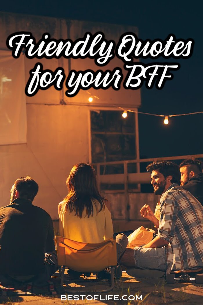 Meaningful friendship quotes can help you find the words to celebrate your friendships and express the importance of friendship. via @thebestoflife