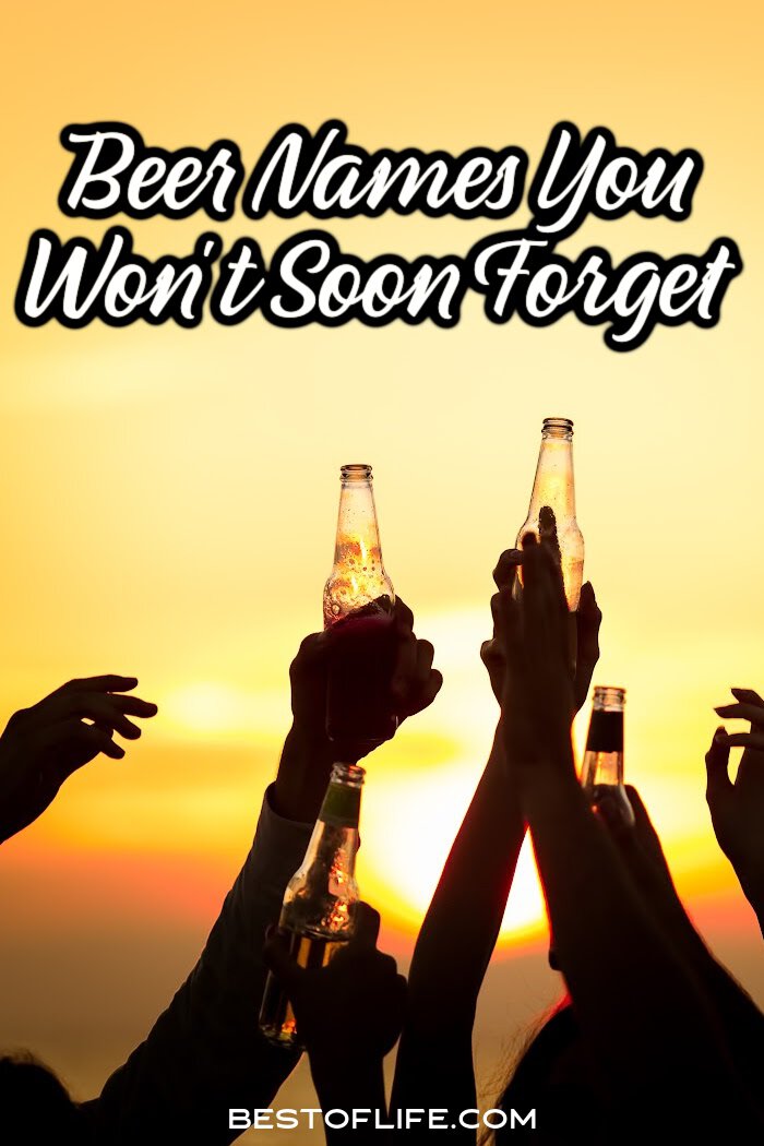 They say it's all in the name, check out more of the best beer names we could round up and decide for yourself if that's true! via @thebestoflife