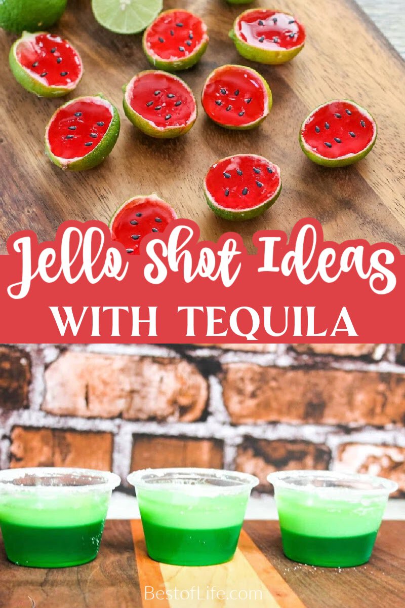 Use tequila jello shot recipes to help you liven up your party with a number of jello shot flavors available for everyone to enjoy. via @thebestoflife