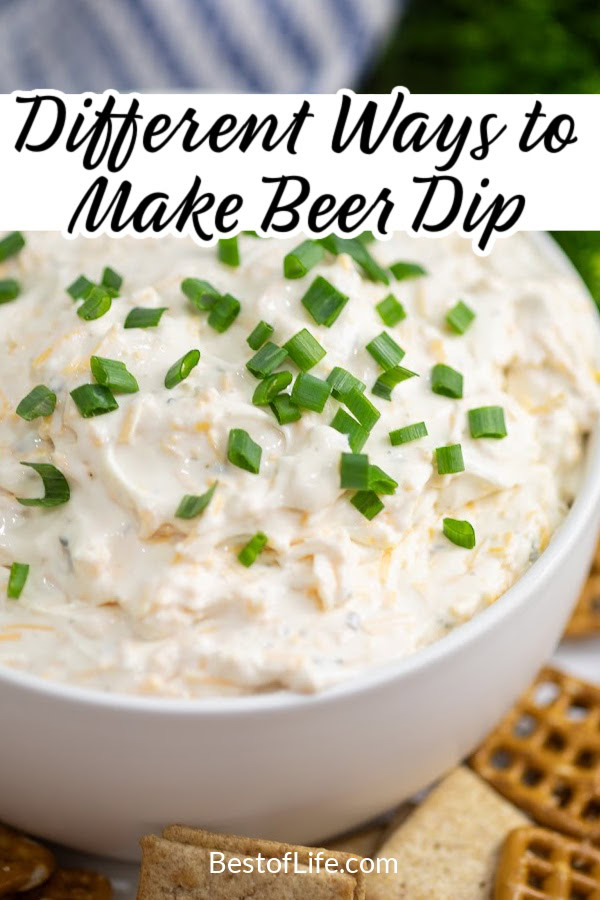 The next time you crack open a beer, use it for one of these awesome beer dip recipes! Beer dip recipes will take your typical cold one to the next level. via @thebestoflife