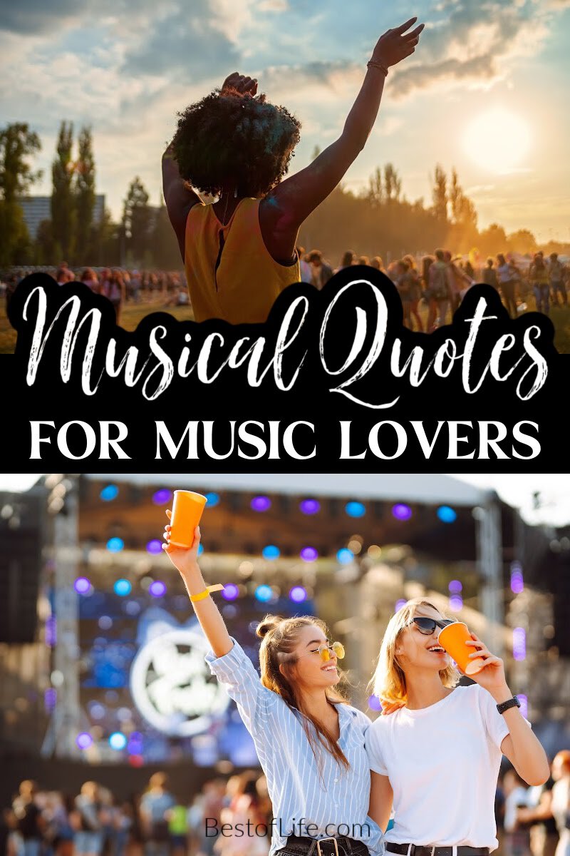 Inspirational music quotes can help us determine what we like about music and how motivational music can be for us. via @thebestoflife