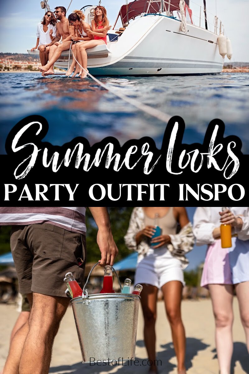 These summer outfit inspiration ideas are not only perfect for summer parties but also for any day spent outdoors in the warm sun. via @thebestoflife