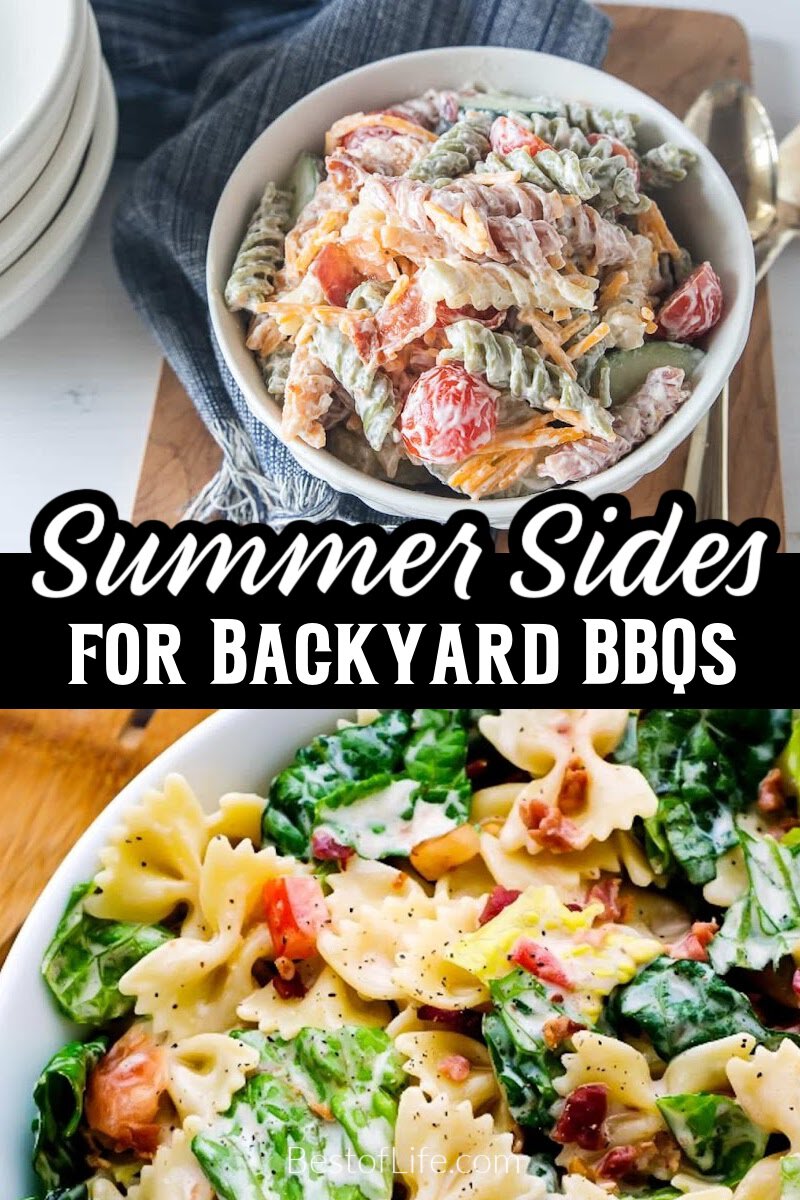 So you've got the grill fired up, the meat smoking, and the drinks iced, now how about some of the best side dishes for a BBQ? via @thebestoflife