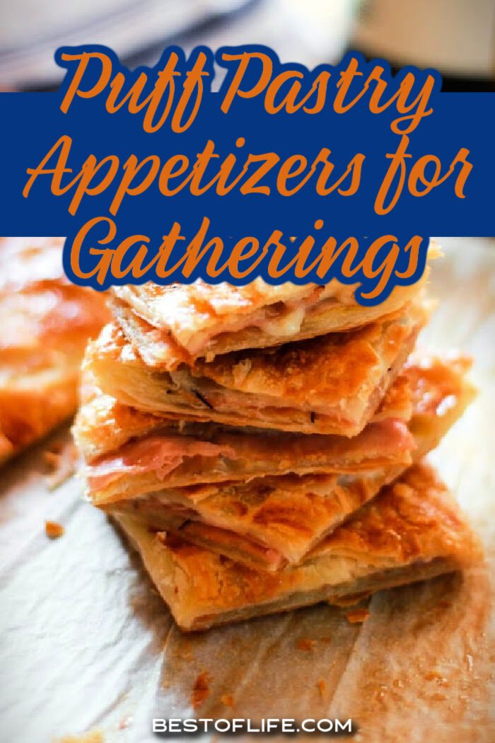 The best place to start your puff pastry journey is with some creative puff pastry appetizer recipes for holiday parties. via @thebestoflife