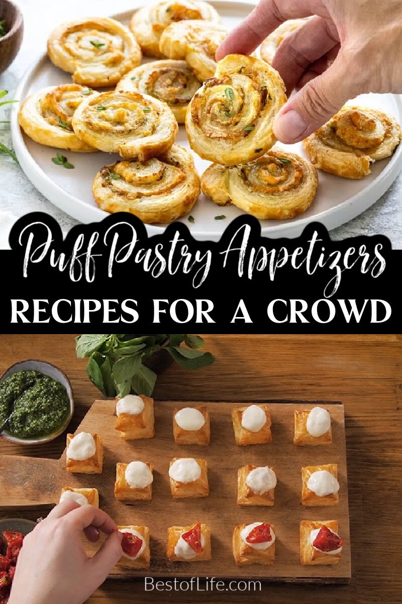 The best place to start your puff pastry journey is with some creative puff pastry appetizer recipes for holiday parties. via @thebestoflife