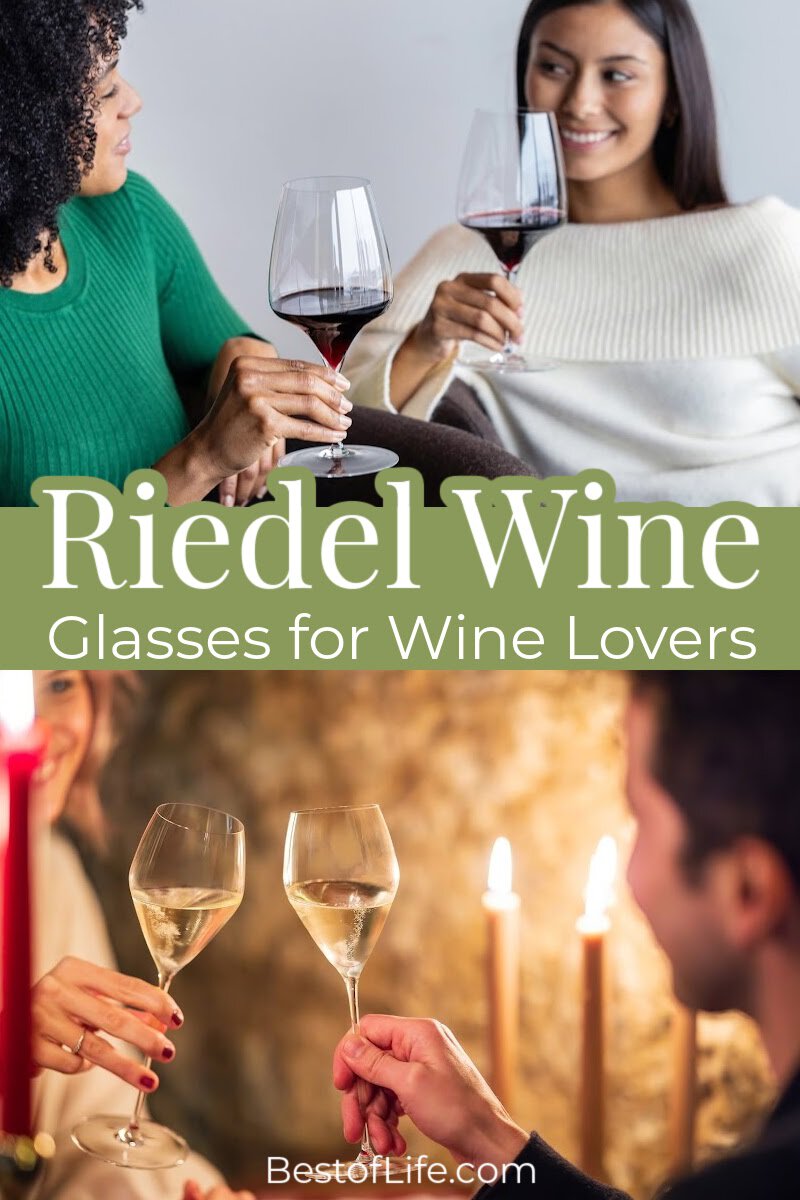 If you want to become a wine aficionado, then you should know that wine glasses help each type of wine, and the best of the best is Riedel Wine Glasses. via @thebestoflife