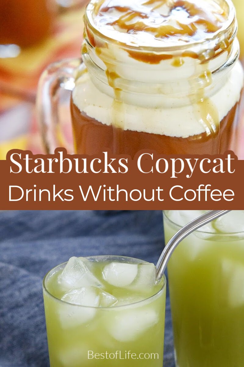 Making Starbucks no coffee copycat drink recipes are easier than you may think and can save you a lot of time since there is no line at home. via @thebestoflife