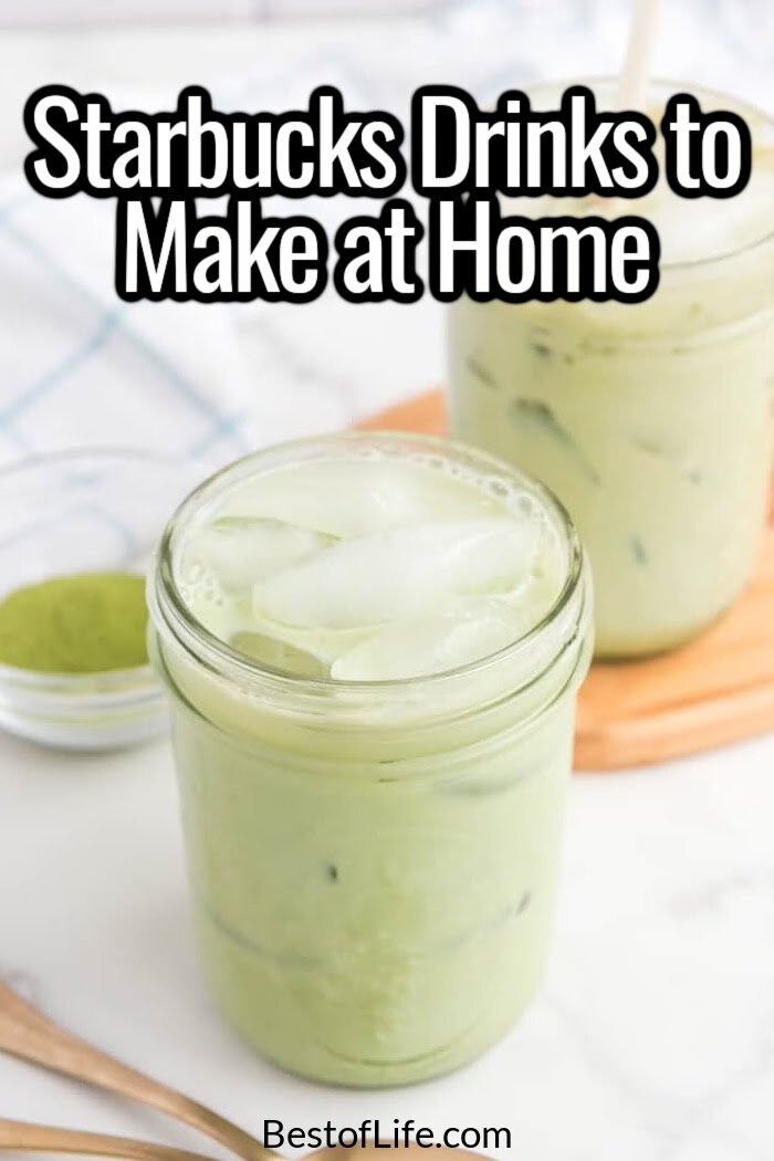 Making Starbucks no coffee copycat drink recipes are easier than you may think and can save you a lot of time since there is no line at home. via @thebestoflife