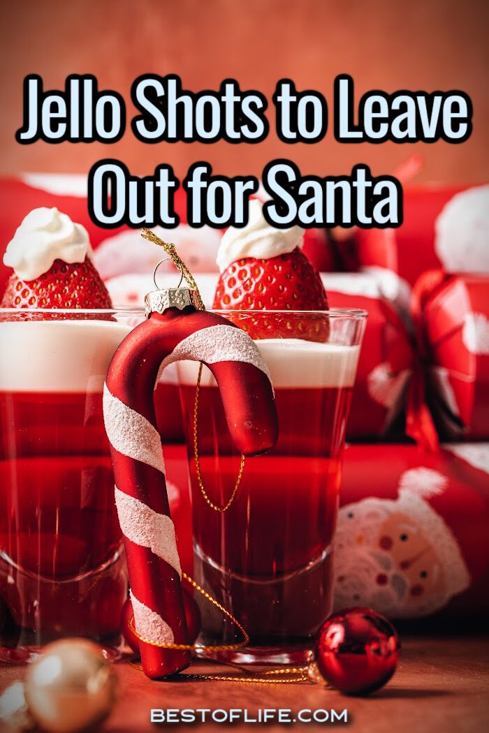 This easy Santa hat jello shot recipe makes the cutest holiday cocktails with a fun jello twist that is perfect for the holidays. via @thebestoflife